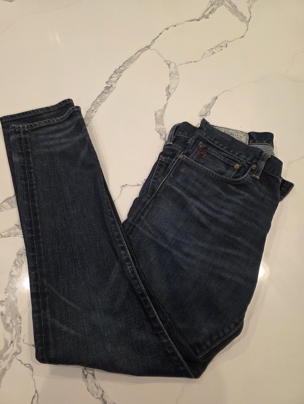 Polo by Ralph Lauren Men's Indigo Skinny Jeans